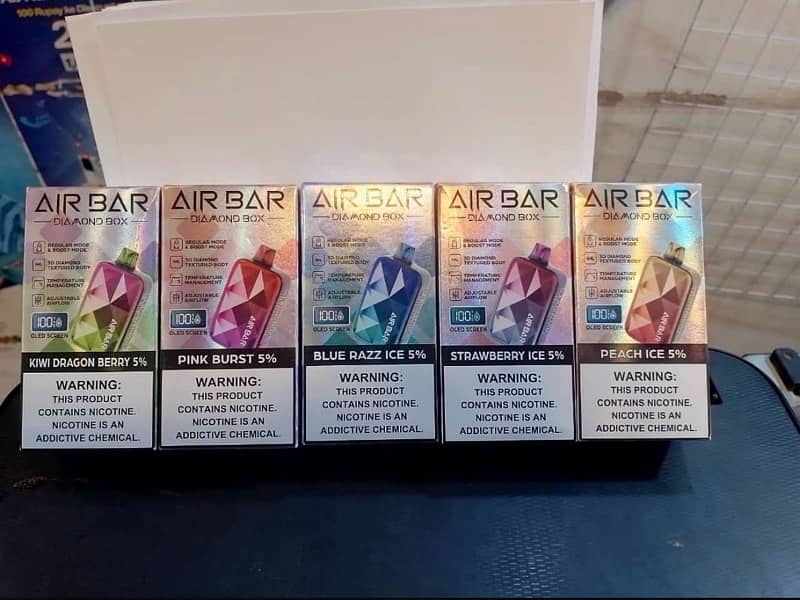 Airbar 20,000 puffs 50mg Fix Rate  CASH on delivery 0