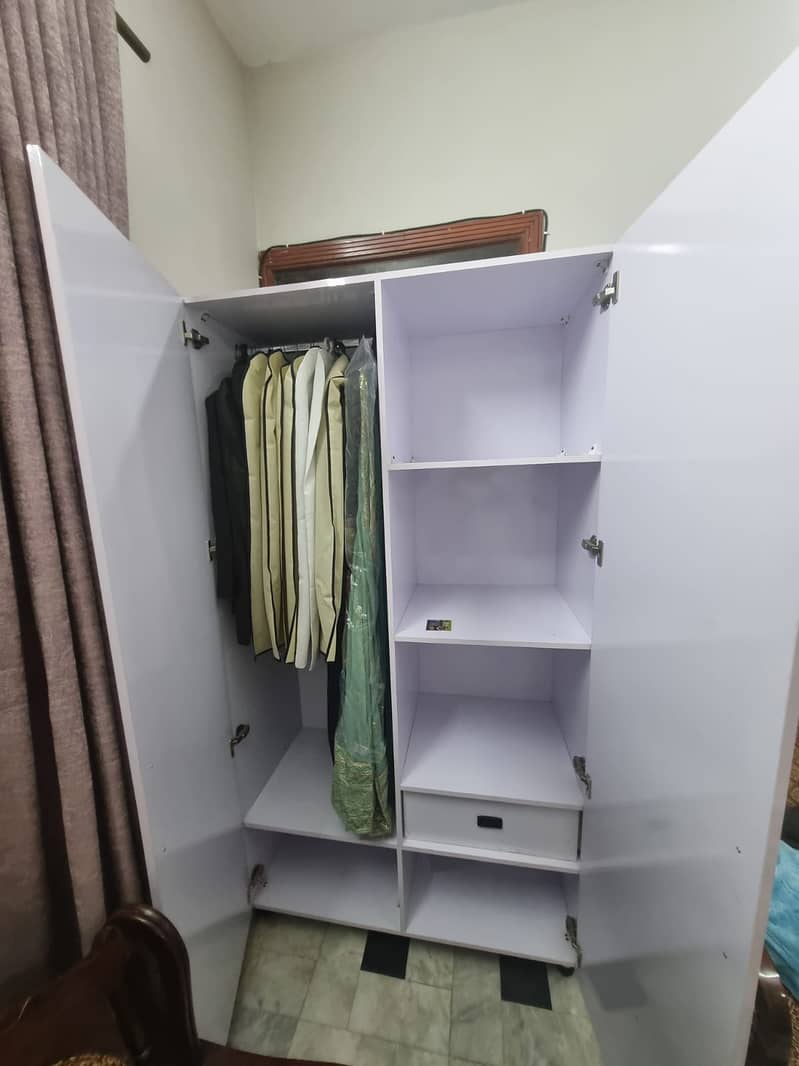 Modern Design Dressing Cupboard/Wardrode in White Color 4