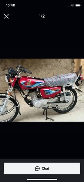 CG 125 fresh condition without number 1