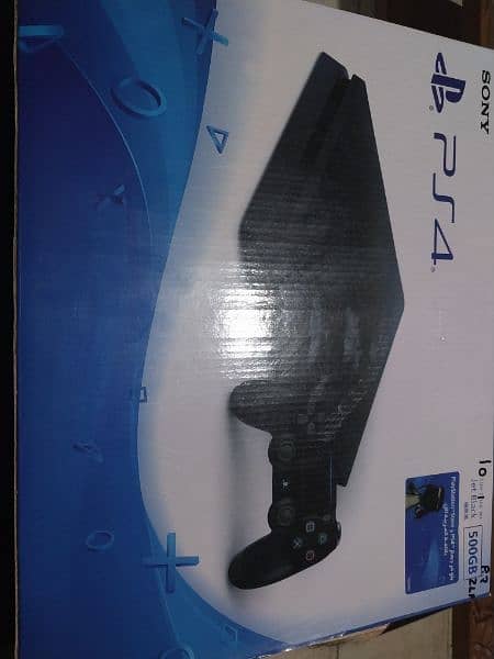 Ps4 slim 500gb 100% sealed with box 0