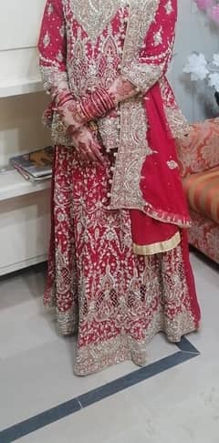 Red Bridal Lehnga