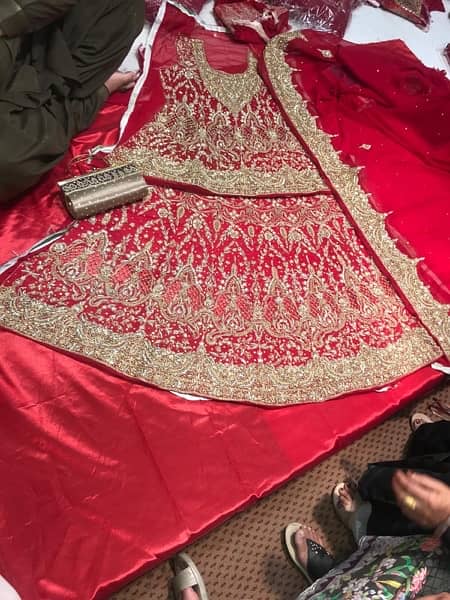 Red Bridal Lehnga 1