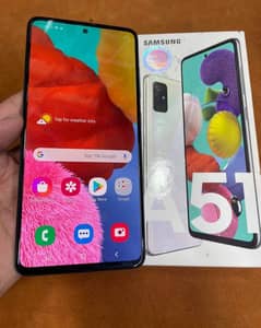 Samsung galaxy a51 6 GB RAM 128 GB memory 03193220564