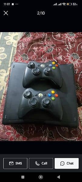 Xbox360 very new model and low price very good gaming councal 3