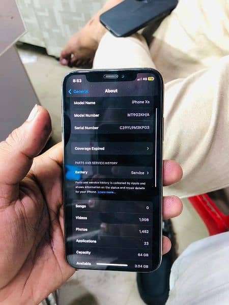 iPhone xs PTA approved 64GB 4