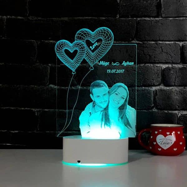 Happy birthday Customized Led lamp 4