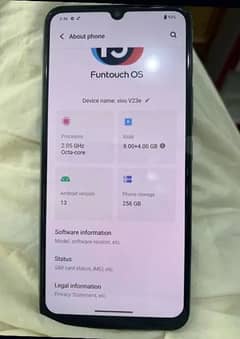 vivo v23e 8 256 all ok ha non open no repair no shade