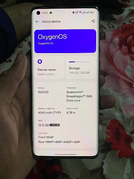 Oneplus 8 pro 12GB 256GB 10/10 2