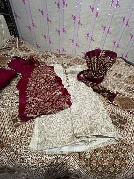 Good condition sherwani set 1