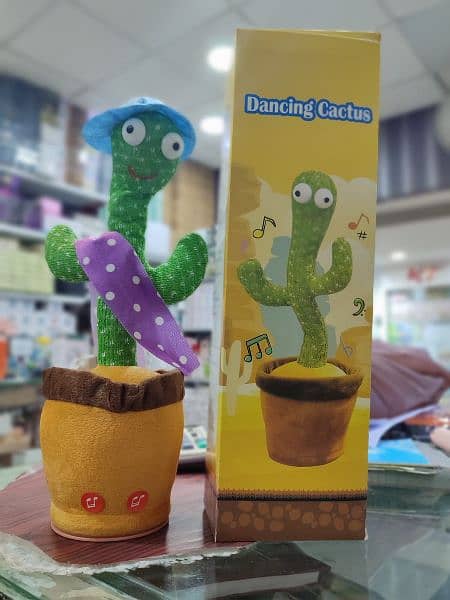 USB Rechargeable Dancing Cactus Toy's For Kid's 0