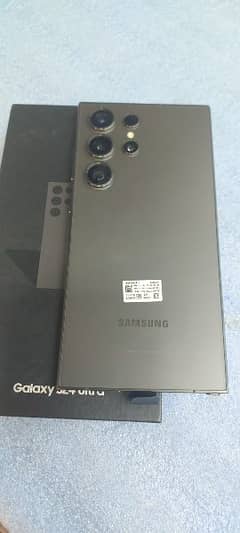 samsung s24 ultra complete box 512gb pta aproved