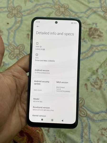 Redmi note 10S 6/128 0