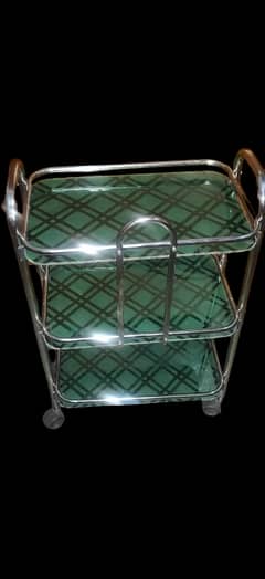 3 Tray Tea Trolley