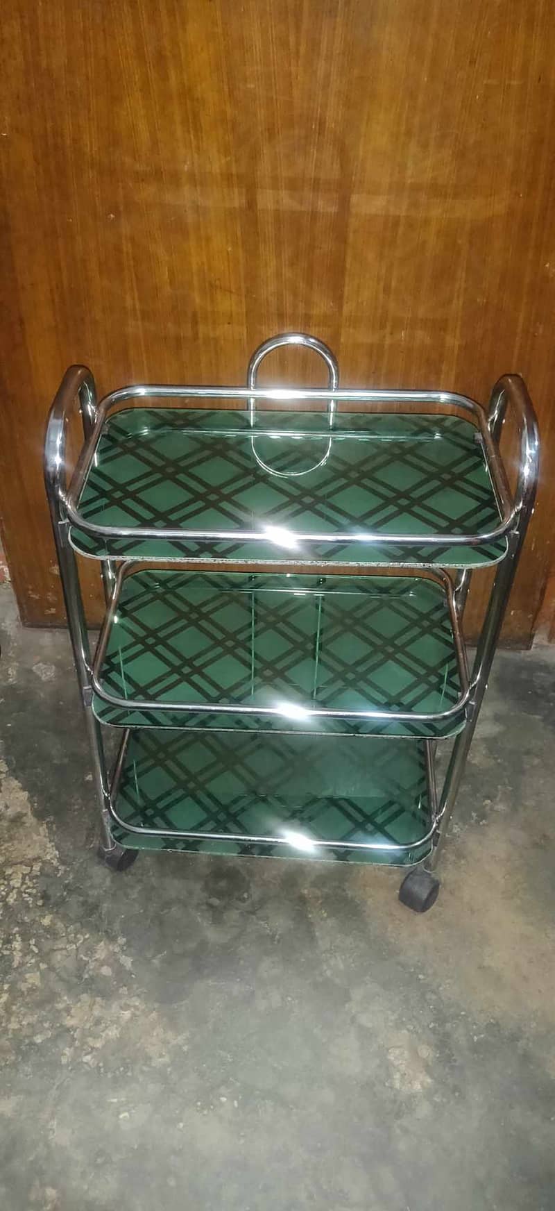 3 Tray Tea Trolley 2