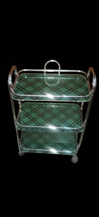 3 Tray Tea Trolley 3