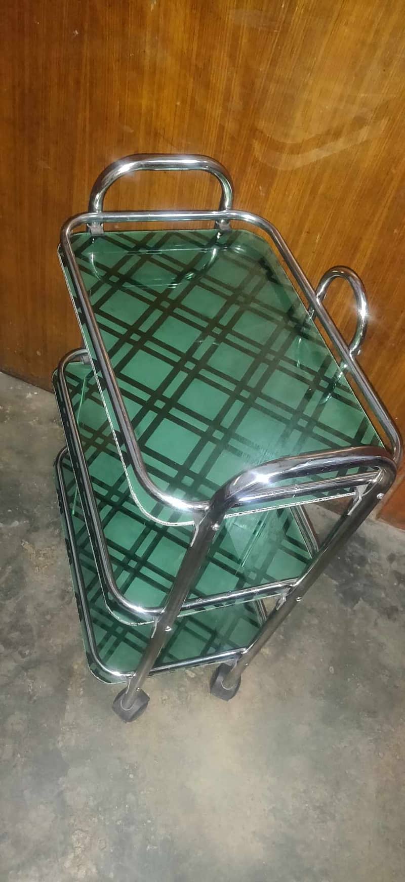 3 Tray Tea Trolley 4