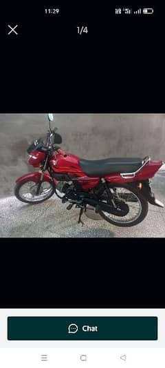 Honda 100 brand new conditions 100% Geniune exchange possible 125