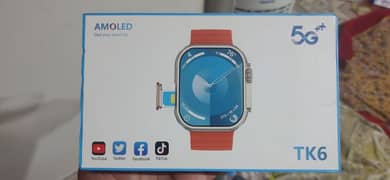 Tk6 Android 4g Smartwatch 4gb/64gb Physically Cellular Sim