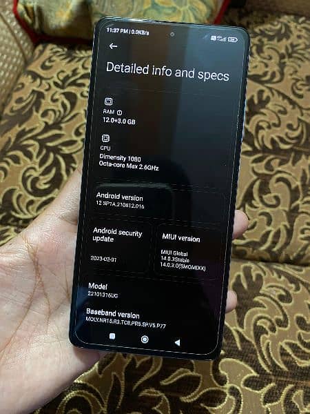 Redmi note 12 pro plus 5g 6