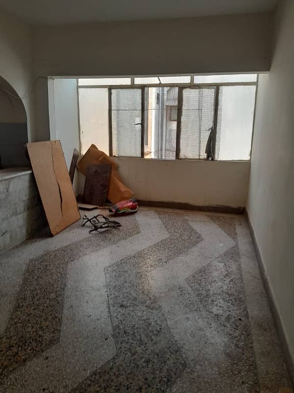 2 BED D/D FLAT FOR RENT BOUNDARY WALL APPARTMENT IN BLOCK 13-B GULSHAN E IQBAL 6