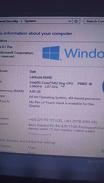 laptop Dell, E6400, 4gb ram 150gb harddisk All ok 2