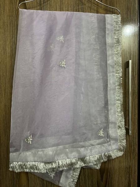 Designer Zuria Dor replica hand made dress mexi with dupatta 6