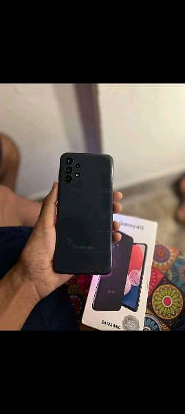 Samsung A13 with box condition 10/10 4