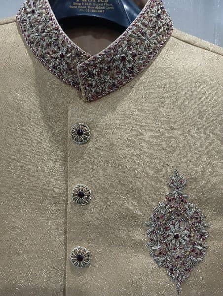 Groom sherwani set 3