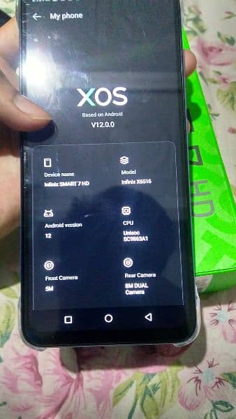 Infinix smart 7 hd 4/64gb (fresh/only 1 month used) 7