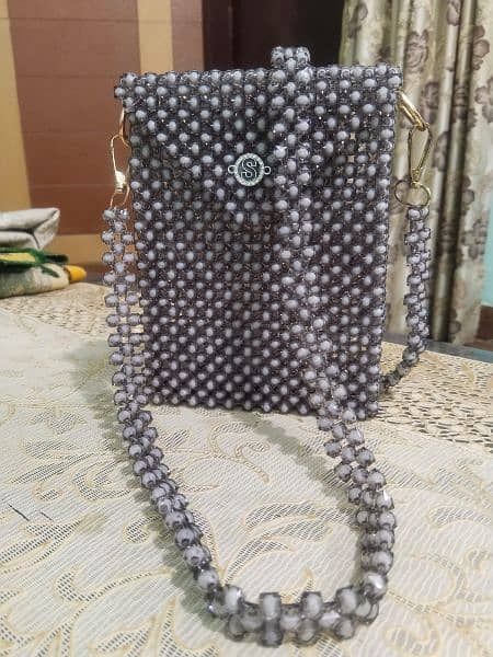 hand made beads bag 3