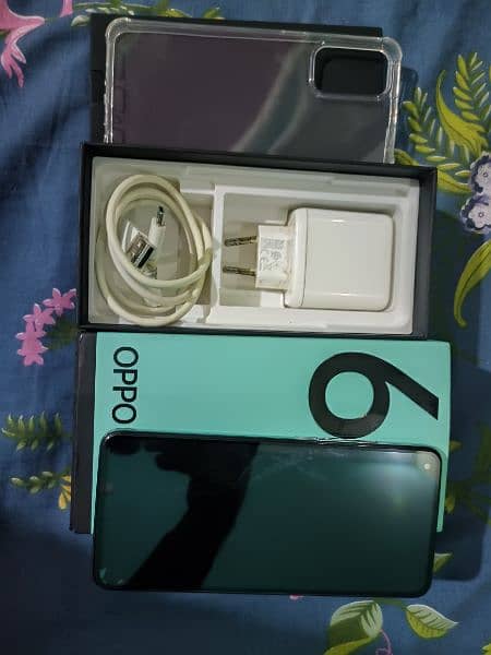 oppo reno 6  wait box and original charger 3