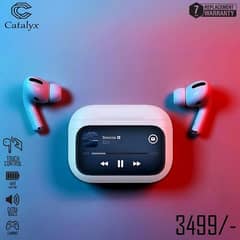 Airpods Pro with Touch Screen Display - ANC and ENC Wireless Earbud