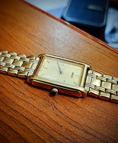 Seiko 18K Gold-plated Watch