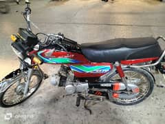 HONDA CD 70 2018 Model Brand new lush Condition