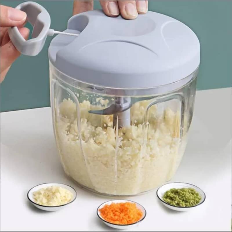 Hand Pull Manual Food Chopper 0