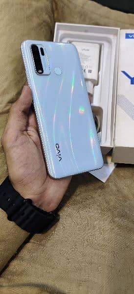 vivo Y30 4+128 With Box charger No open No Repair 2