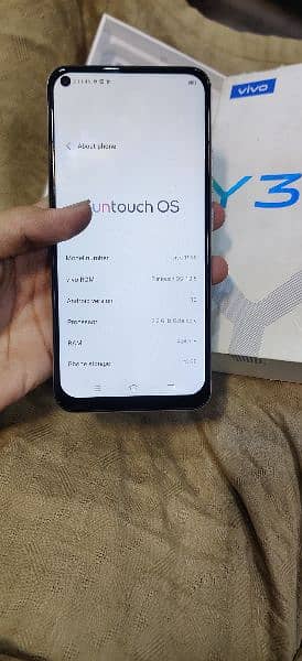 vivo Y30 4+128 With Box charger No open No Repair 3