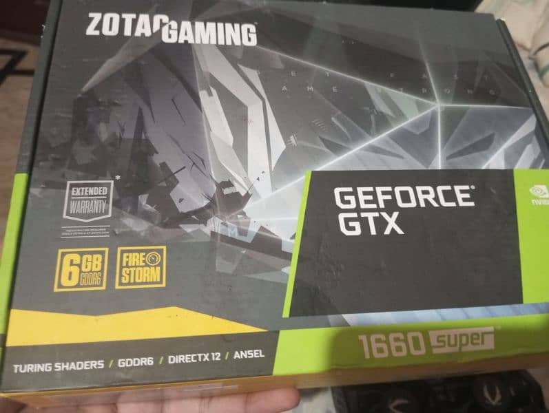 1660 super GTX 1