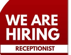 Female School Receptionist requird