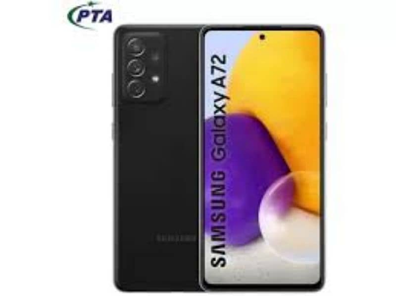 Samsung galaxy A72 0