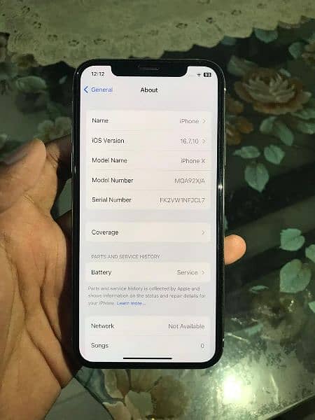 Iphone X 256 GB Non PTA 6