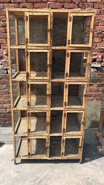 Bird wooden cage 1