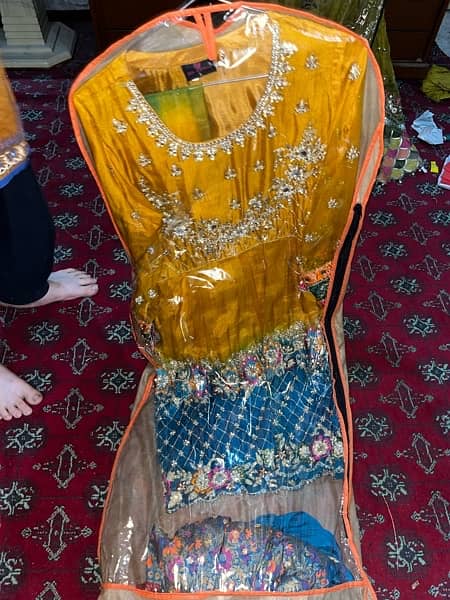 2 lehengy……. frock and gharara 4