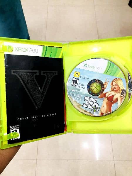 Xbox 360 Original Gta V Cd 2