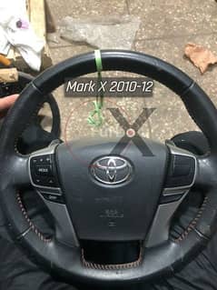 Toyota Mark X Genuine Paddle Shifter Steering Wheel 2010-2013