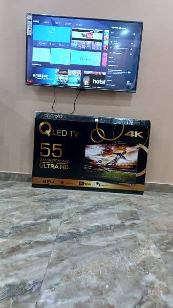 30% off 65 inch Qled tcl 4k android smart 1 year warranty 03224342554 1