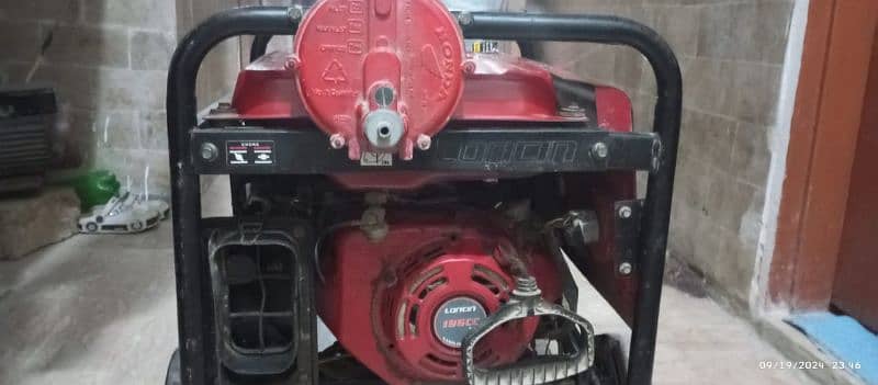 Urgent Sale Loncin Generator 3.0 - 3.5 kva 4