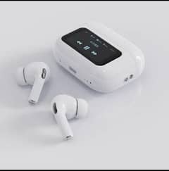 A9 Pro Touch Screen Airpods Pro - ANC Wireless Earbuds