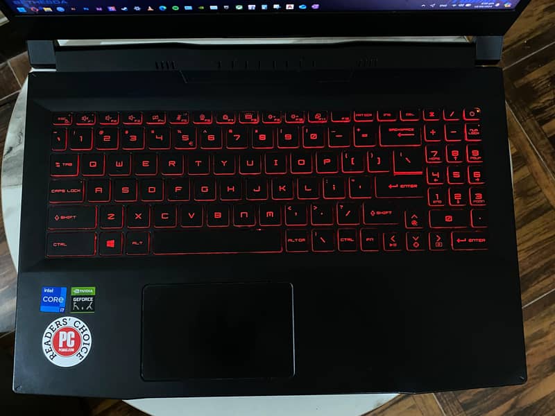 MSI Katana GF66 i7 11th Gen, Nvidia RTX 3050ti, 16GB Ram, 512 SSD 7