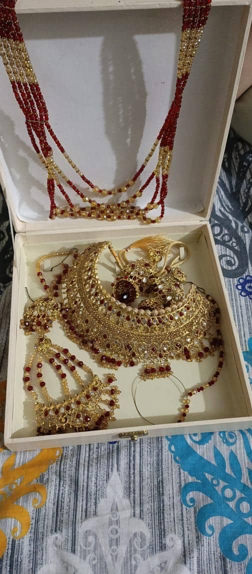 Artificial Bridal Jewellery Set For Sale In Lahore 2